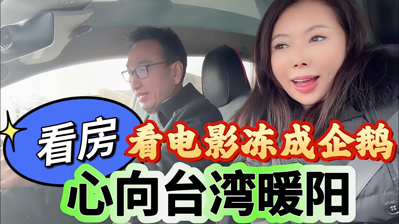 差點凍成企鵝：看房、签合同、看电影…最后只想去台湾过冬#美國華人生活#美國看房#突然想去台湾过冬#慧姐與管家#50+慢生活#