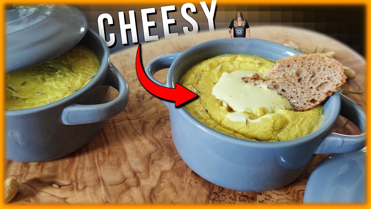 Wie du cremigen veganen Ofenkäse machst, der nach echten Käse schmeckt! (einfach & lecker)