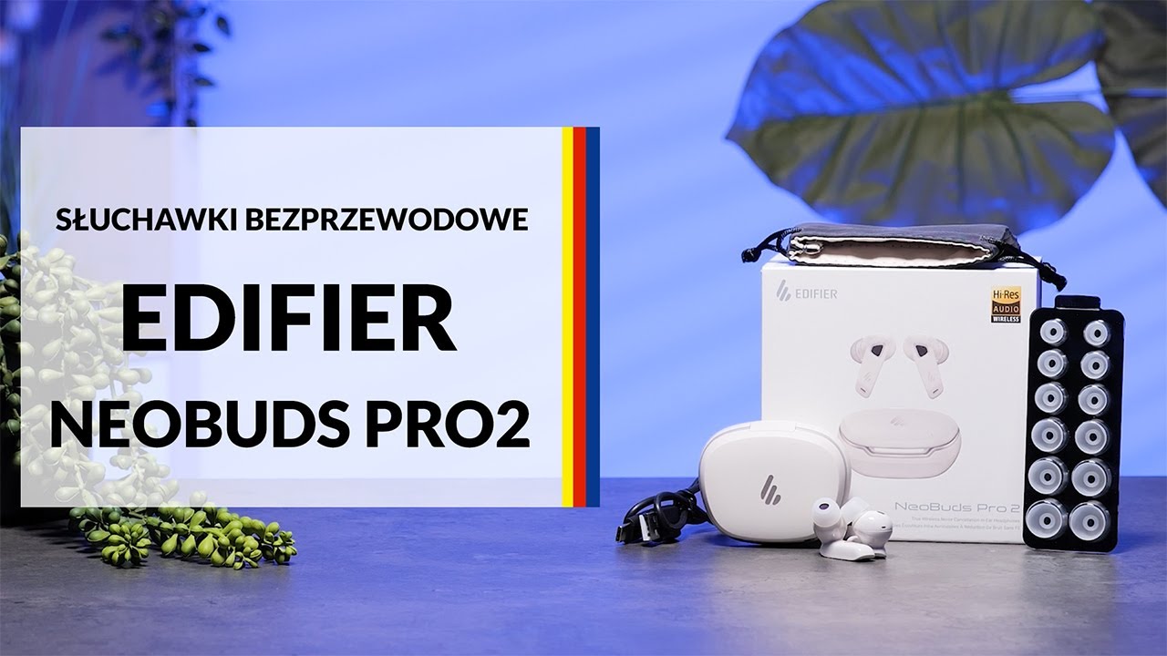 Słuchawki bezprzewodowe Edifier NeoBuds Pro 2 ANC &ndash; dane techniczne &ndash; RTV EURO AGD