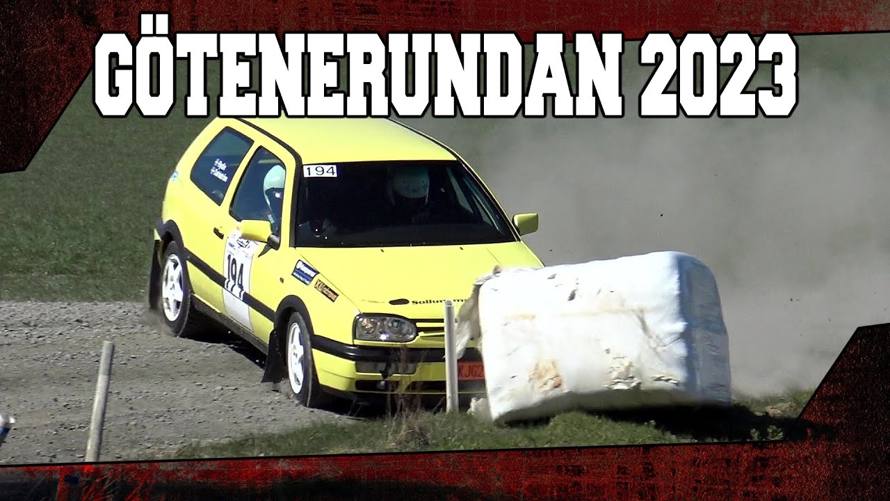 Götenerundan 2023 - Snurrning, kriser & häftig bilåka!