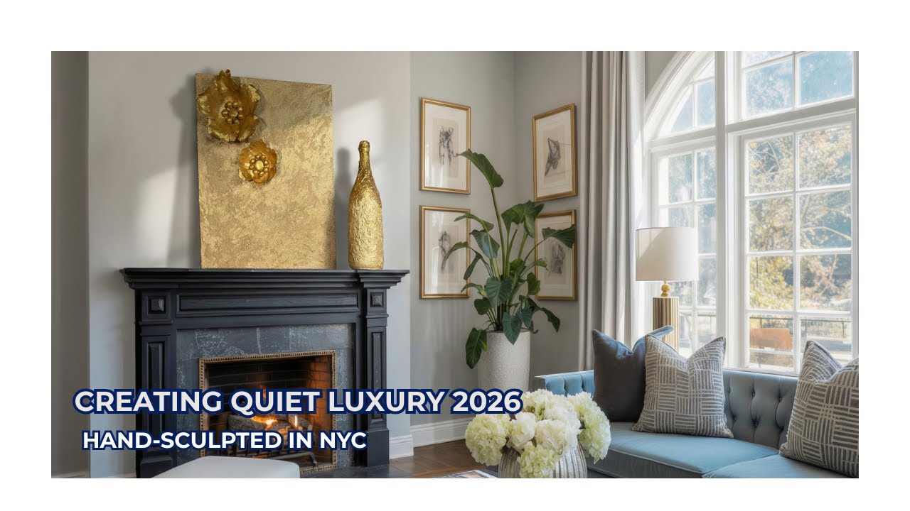 Luxury Venetian Plaster Wall Art: Step by Step Sculptural 3D Finish | Quiet Luxury 2026