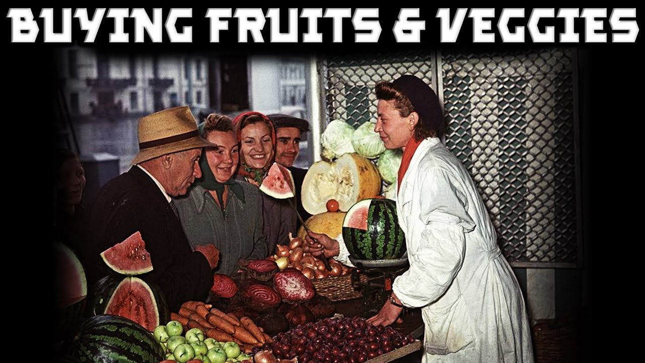 Grocery Shopping in the USSR. Stores 