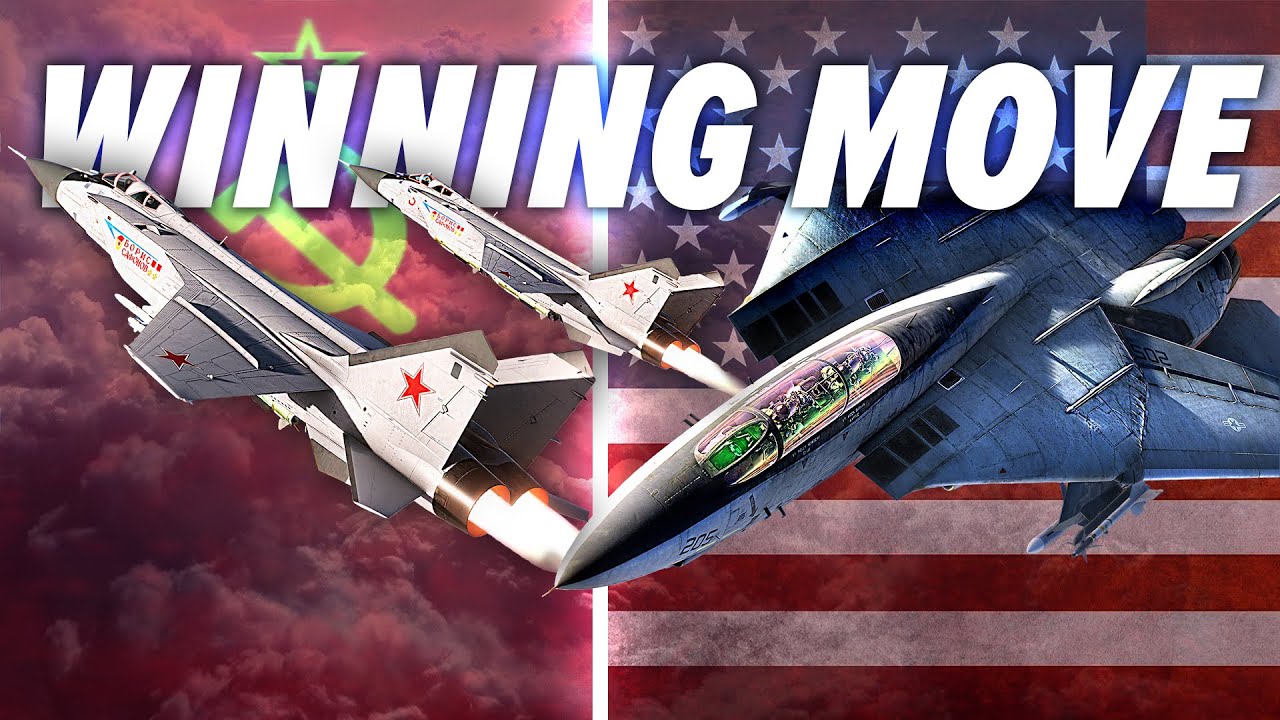 I FINALLY FIGURED IT OUT! F-14 Tomcat VS 2 MiG-31 Foxhound | DCS World