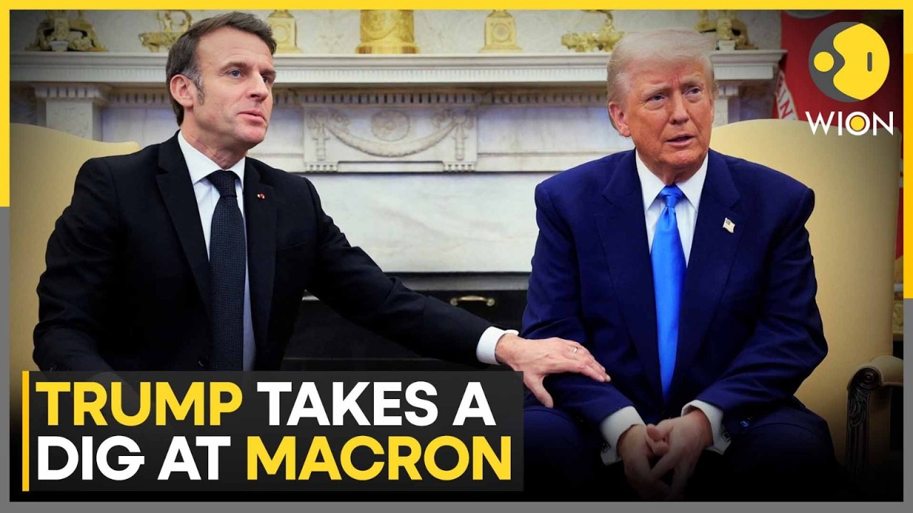 Trump Says Macron's Wife Treats Him Badly, Recalls Macron's Reply To US Request For Help  | WION