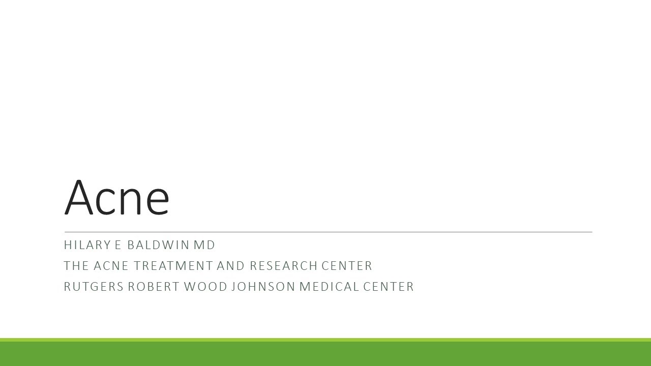 Acne: Update on Epidemiology, Topical Therapies, and Systemic Treatment