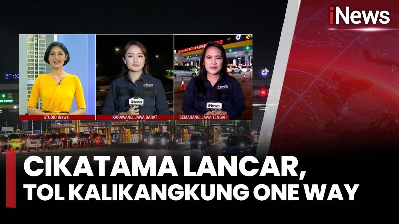 Pantauan Puncak Mudik, Cikatama Lancar, Tol Kalikangkung Berlakukan One Way | iNews Terkini 19/3