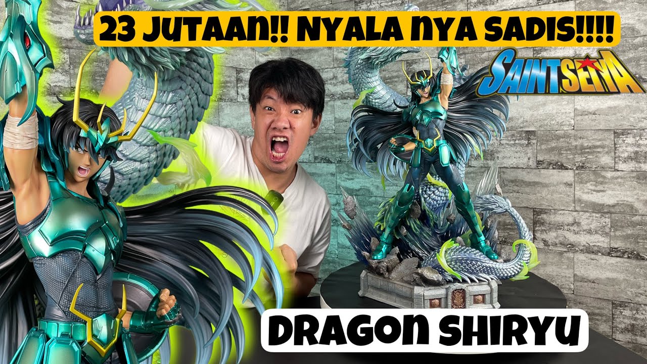 NOSTALGIA LAGI! UNBOXING SUPER DRAGON SHIRYU BRONZE CLOTH by PRIME 1 STUDIO!