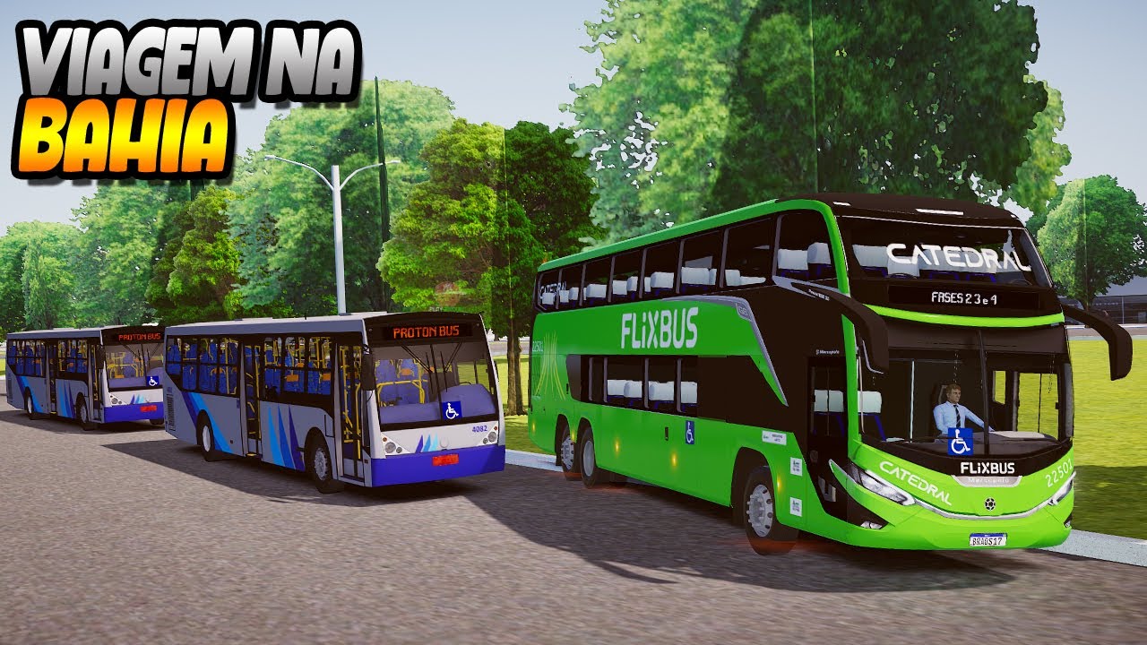 FUI FAZER UMA VIAGEM NA BAHIA E OS PASSAGEIROS NÃO GOSTARAM - PROTON BUS SIMULATOR