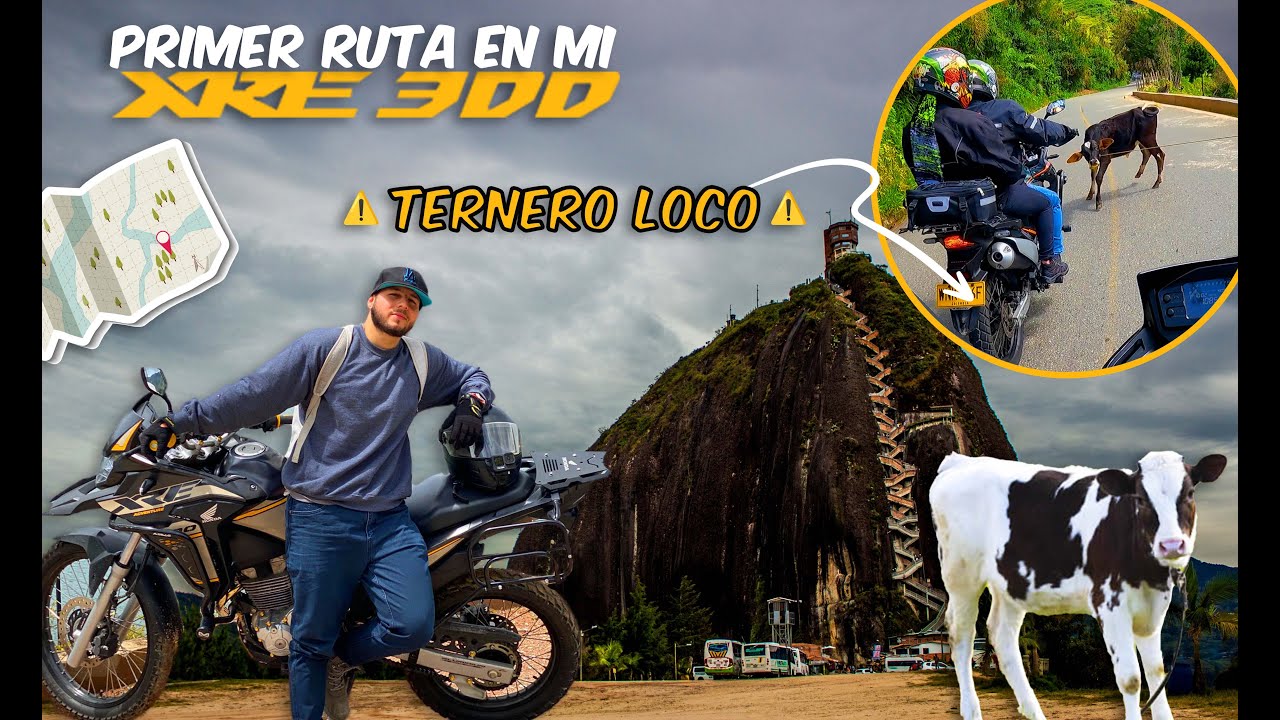 RODANDO de MEDELLÍN a SAN RAFAEL (CHARCO EL TABURETE) en MOTO (VLOG)🔥🏍️