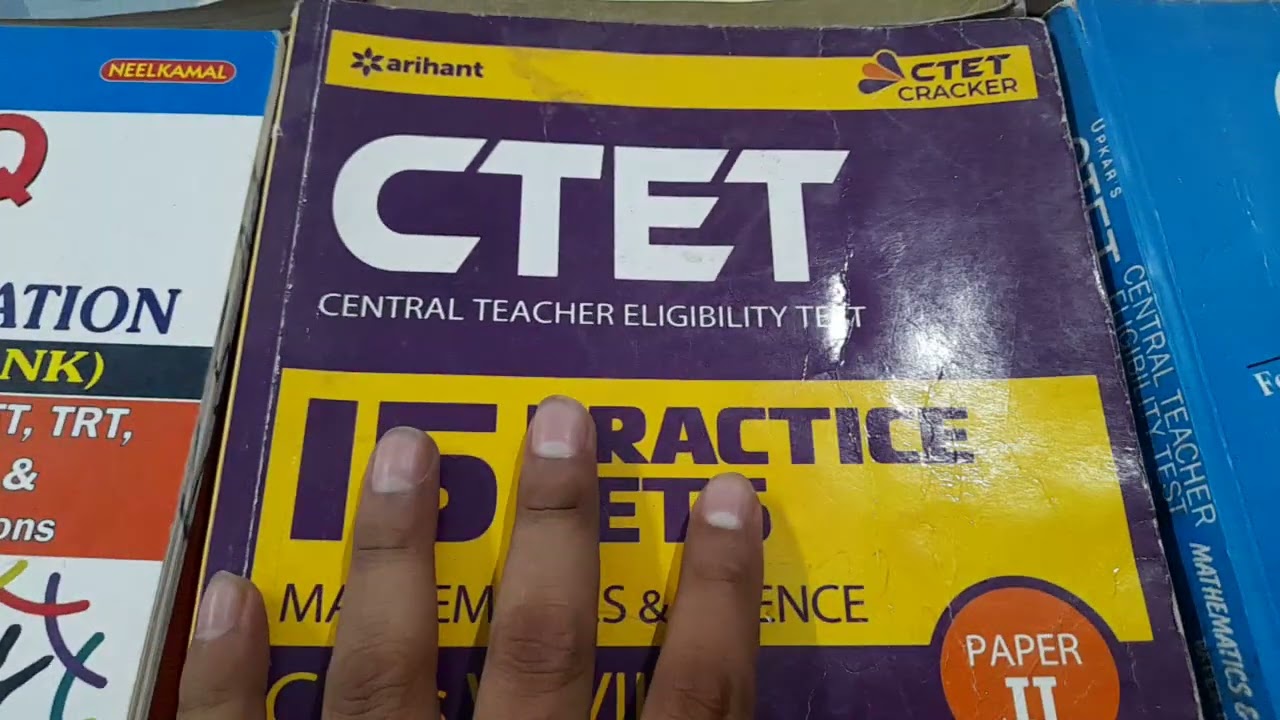 Ctet || Stet || Teacher Eligiblity Test || Important Books For Exams 2022 || Less price :9390837347