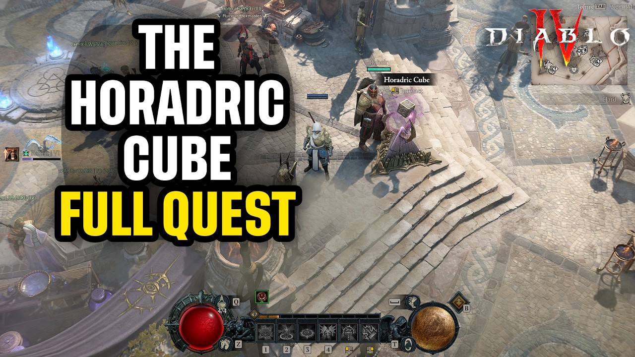 Краткое руководство по местонахождению &laquo;Куб Хорадрика&raquo; в Diablo 4: Осмотрите Куб Хорадрика