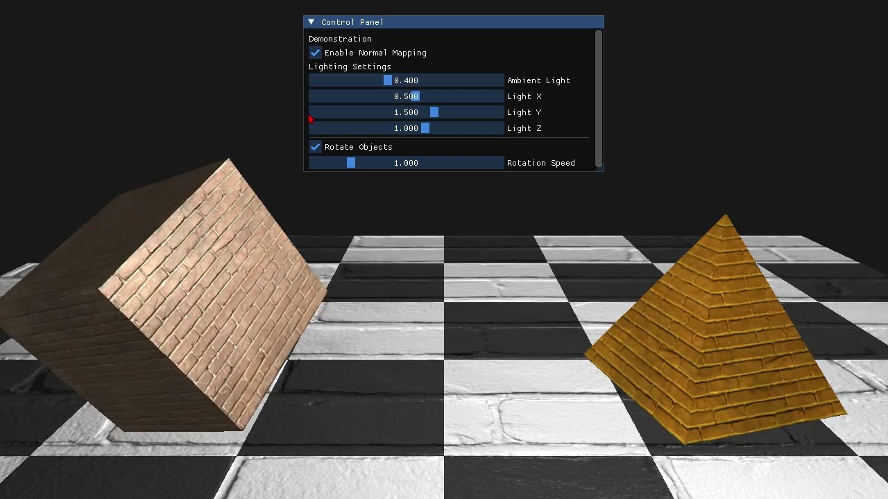 TianlaiGu CS7GV3 Assingment 3 Normal mapping
