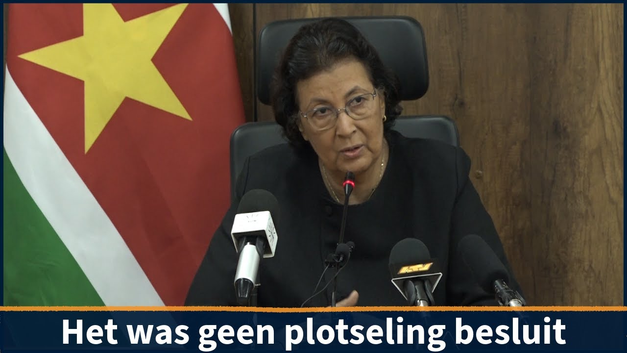 Weloverwogen reisbesluit president Geerlings Simons I SUN WEB TV I