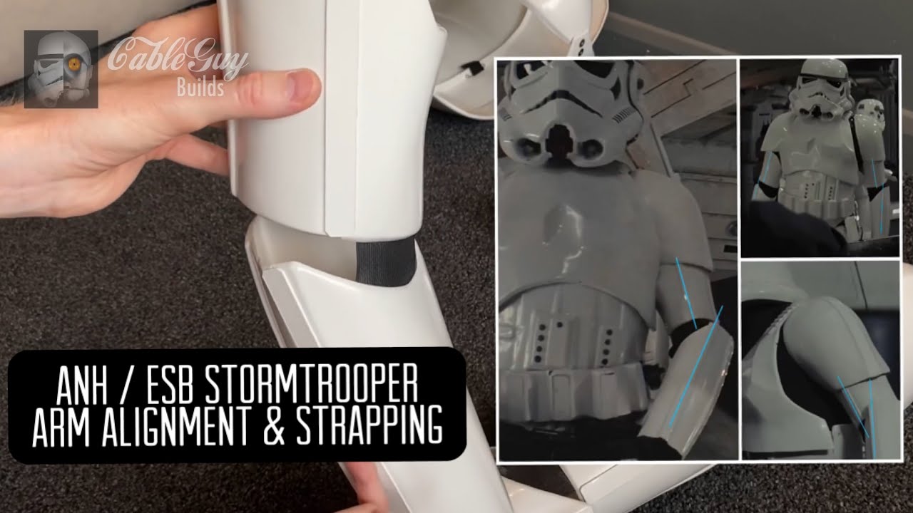 ANH/ESB Stormtrooper - arm alignment and shoulder bells