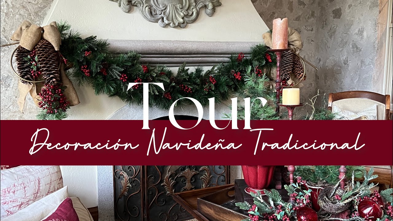 TOUR | Decoración Navideña Tradicional en Rojo