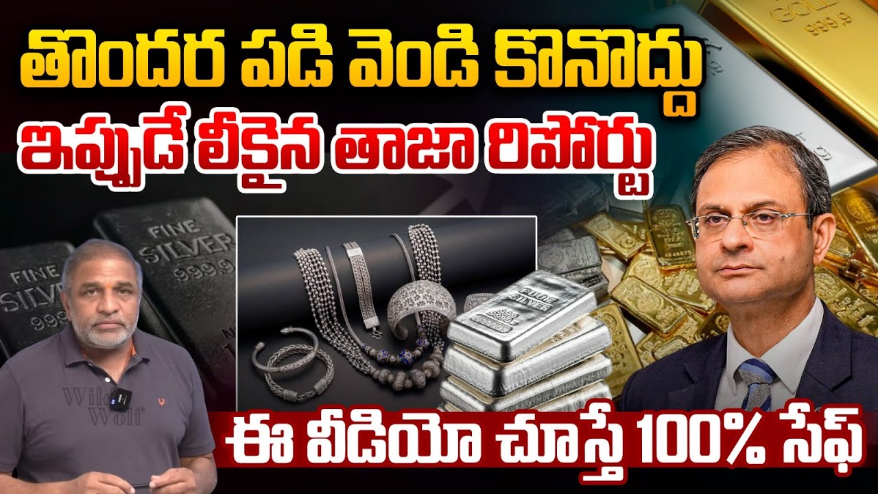Silver Rate Latest Report : తొందరపడి వెండి కొనొద్దు..ఇప్పుడే లీకైన తాజా రిపోర్టు | Wild Wolf Telugu