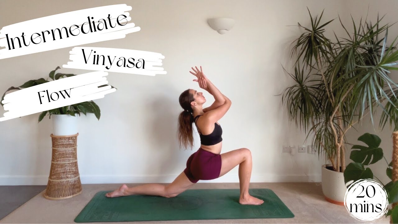 Intermediate Vinyasa Flow Yoga | 20 Minute Eagle Flow