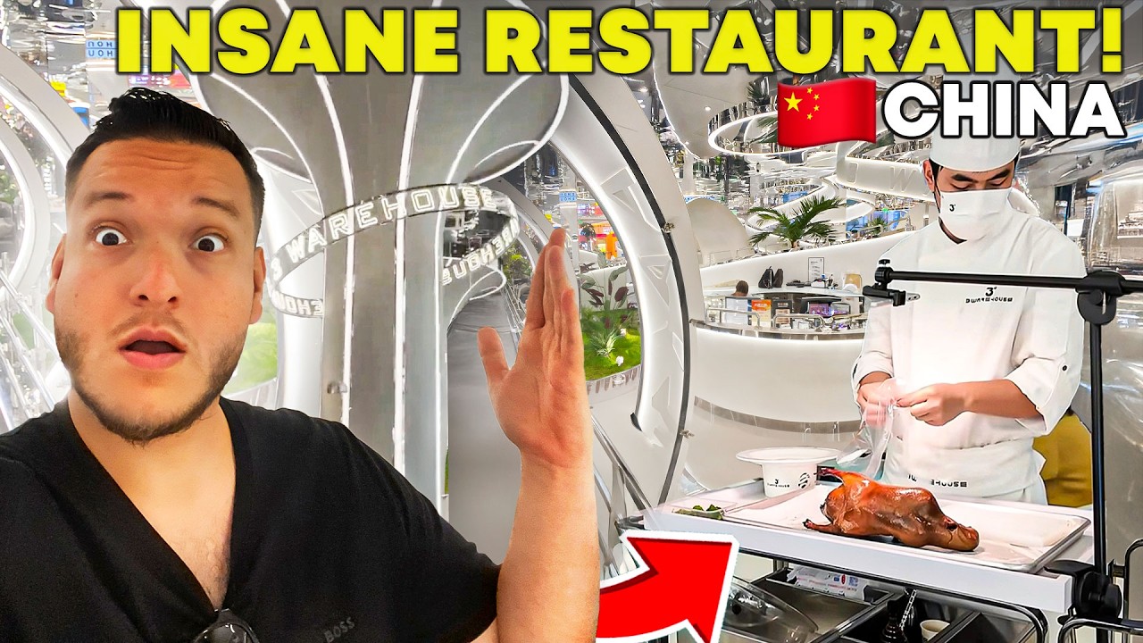 Futuristic Dining in China? No.3 Warehouse in Shanghai is INSANE
