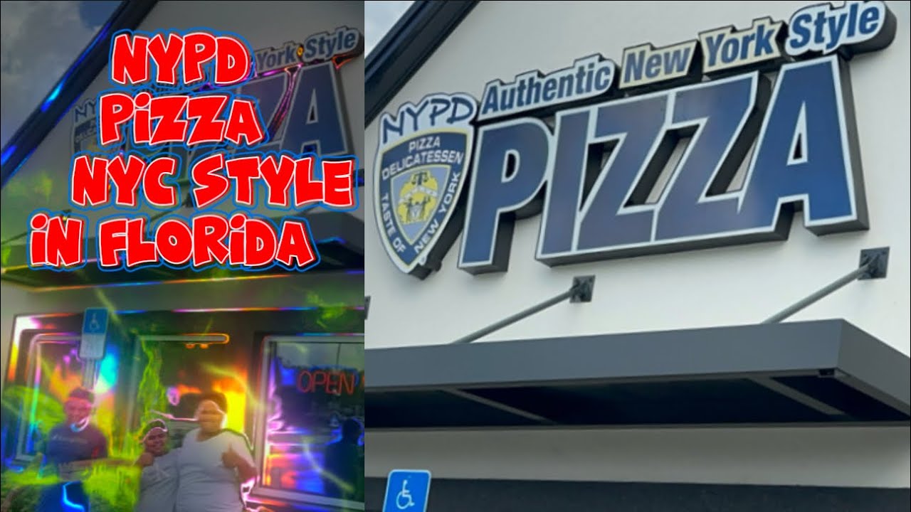 🇬🇾 NYPD PIZZA | NYC PIZZA IN FLORIDA | BEST PIZZA IN APOPKA FLORIDA | AUTHENTIC NEW YORK PIZZA | FL