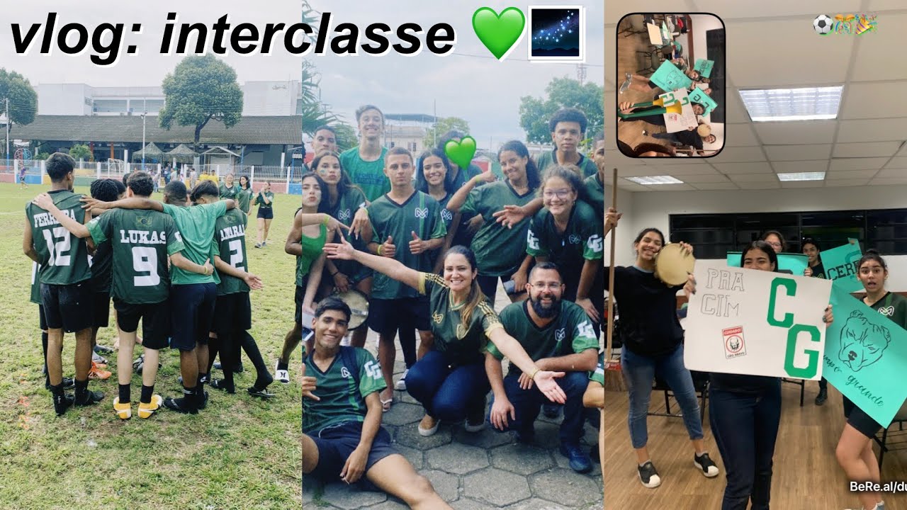 vlog do interclasse💚| hey madu