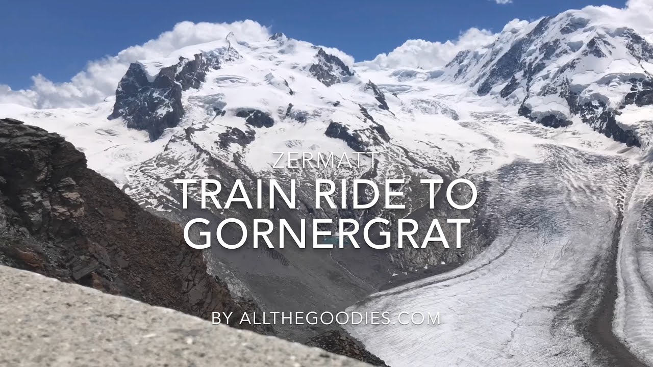 Train ride to Gornergrat in summer, Zermatt | allthegoodies.com