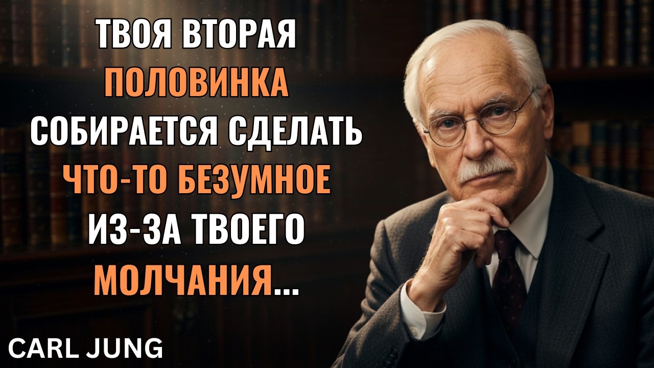 Ваша вторая половинка вот-вот совершит что-то безумное, и вы этого не предвидите. — Карл Юнг