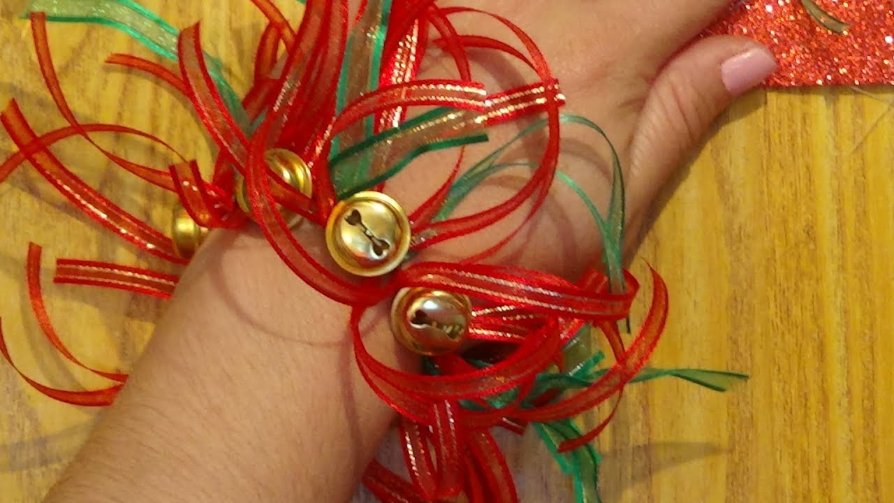 HERMOSA PULSERA CON CASCABELES FACIL Y RAPIDO