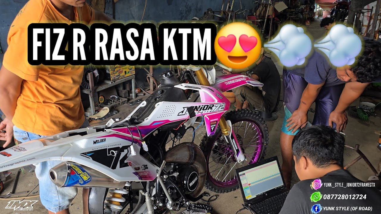 TERNYATA LIMIT 2TAK LEBIH ENAK!! FIZ R SERASA KTM INI!!!