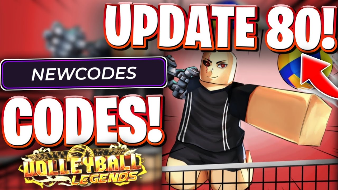 🎈*ОБН 80* ВСЕ НОВЫЕ КОДЫ HIDARI RETURN ДЛЯ VBL! КОДЫ ROBLOX VOLLEYBALL LEGENDS