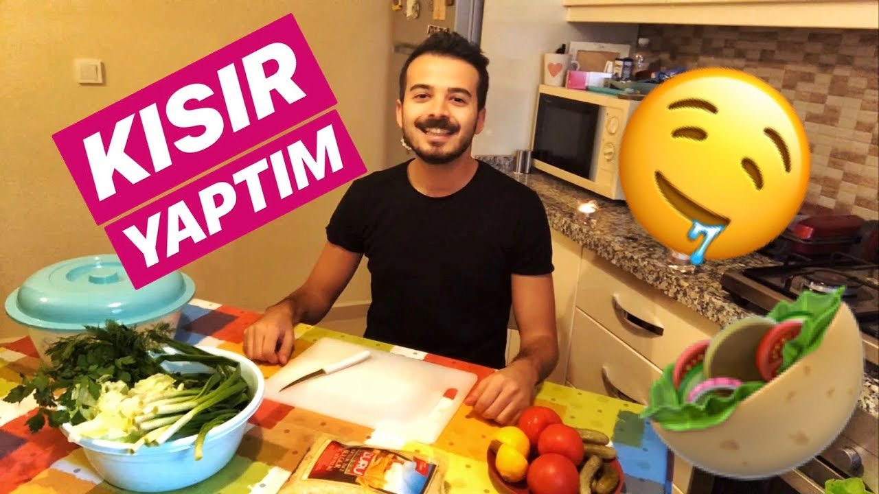 KIZLAR! ÖZEL KISIR TARİFİM HEM DE KURTLU :(