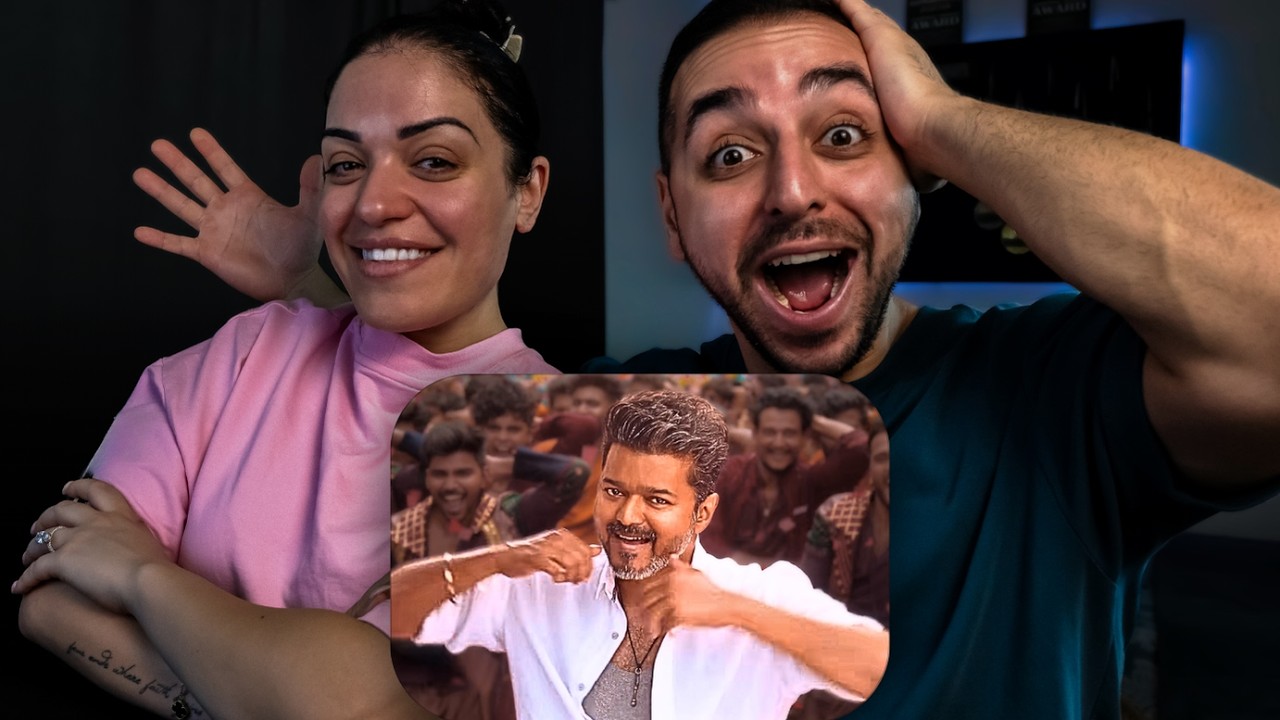 Australian Couple React To Tamil Song (Thalapathy Kacheri)