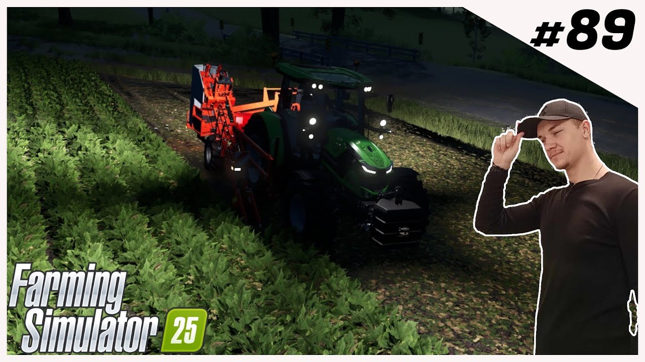 Nocna walka z burakami | FS25 | W Spadku Po Dziadku #89 | Koniec zbiorów buraka