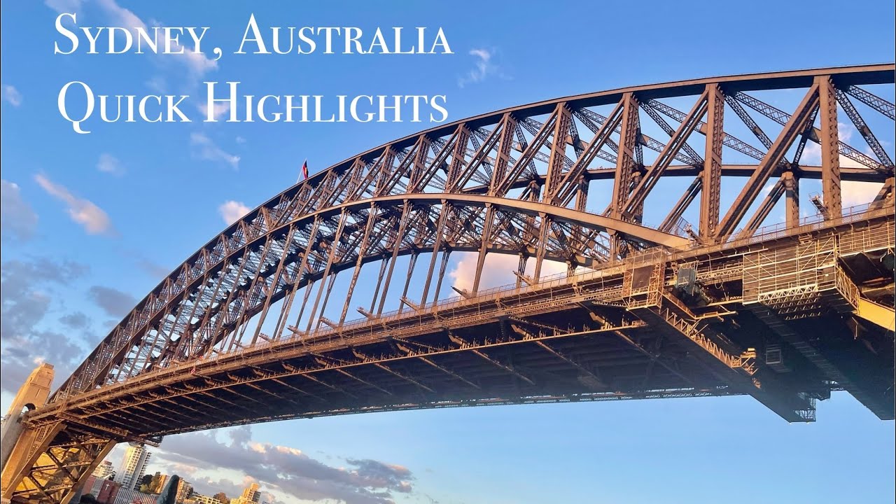 Sydney&rsquo;s Waterfront Wonders: Stunning Day and Night Views! 🌊 🇦🇺#australiatravel #sydney #travel