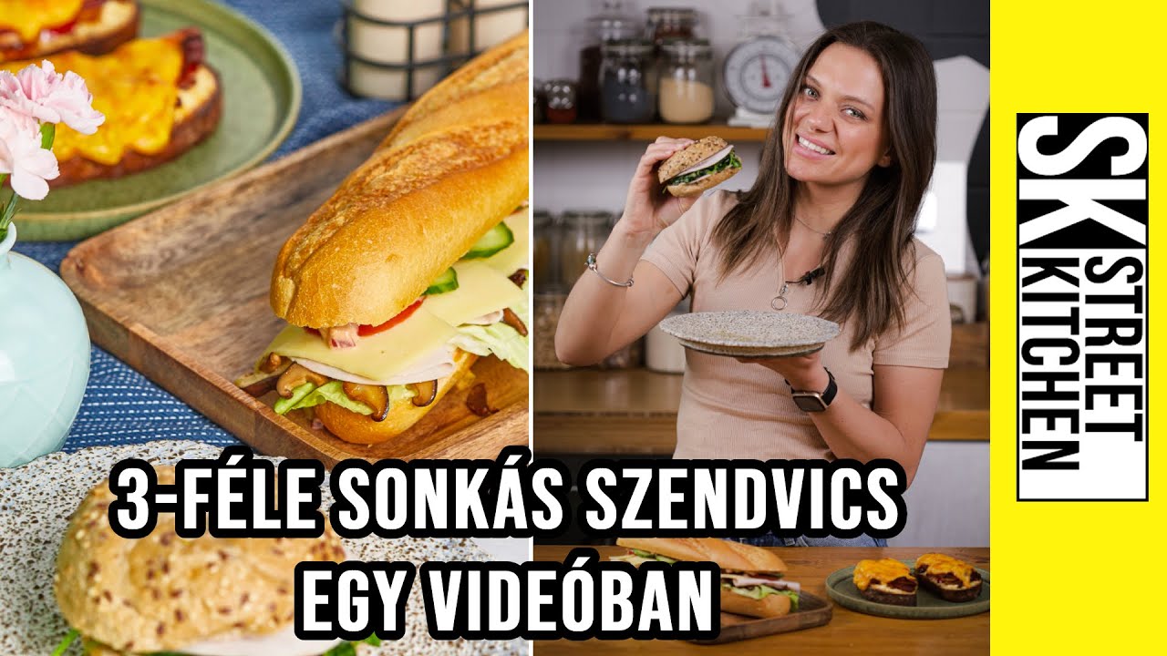 3-f&eacute;le SONK&Aacute;S SZENDVICS🥩🥪 egy vide&oacute;ban 📽️