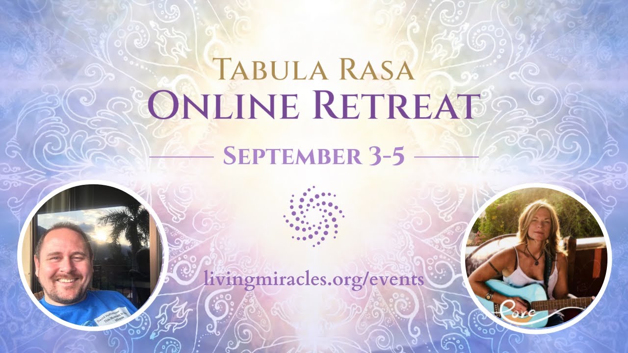 Online Music Concert from the “Tabula Rasa” online retreat with Erik Archbold and Ricki Comeaux