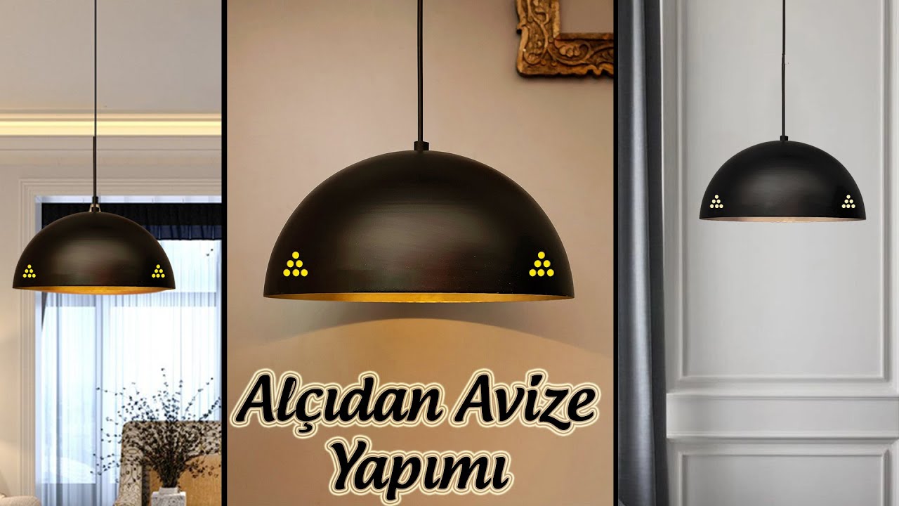 Avize Yapımı - Abajur Yapımı #avize #kendinyap