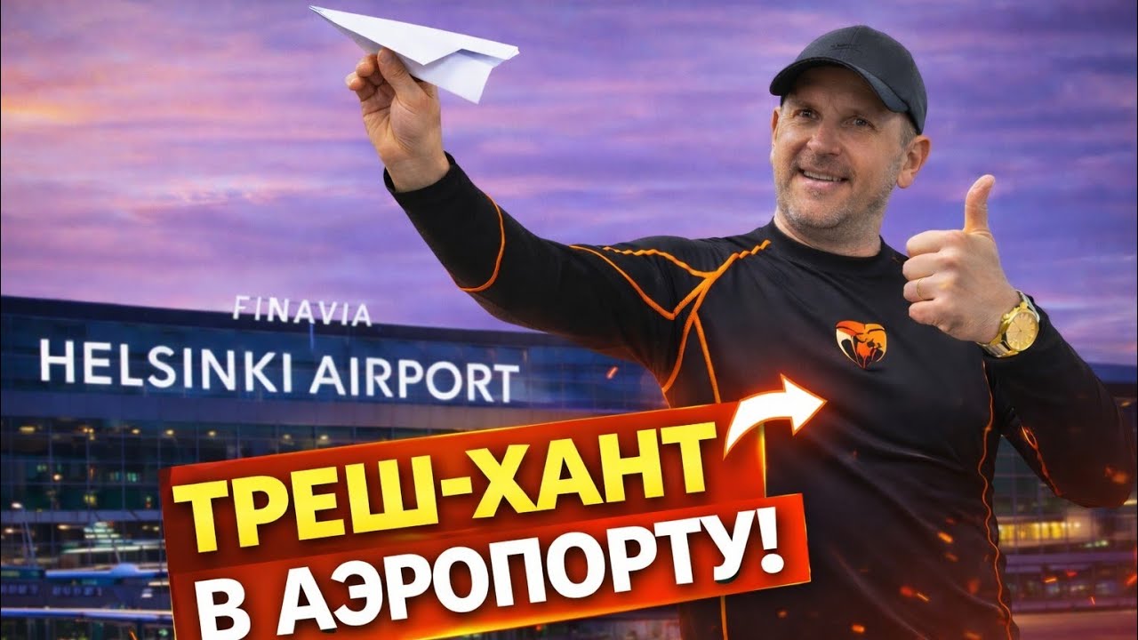 Аэропорт Хельсинки не ожидал этого...Финал квеста