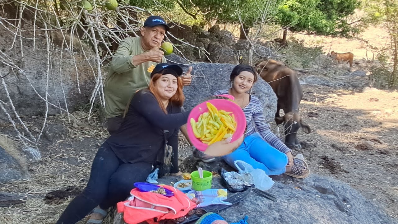 Vamos hacer picadillo de mangos sazón con jasmin,