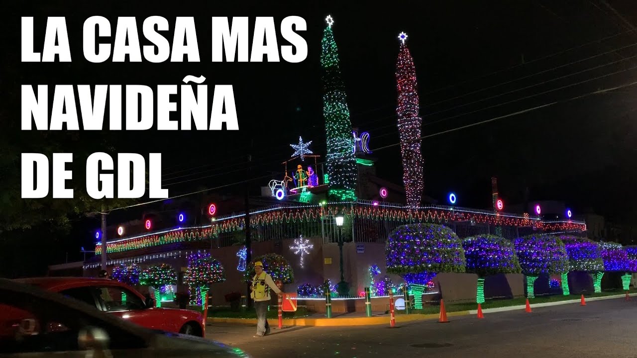 Conociendo La Casa Mas Navideña De Todo Guadalajara || Absa Garcia