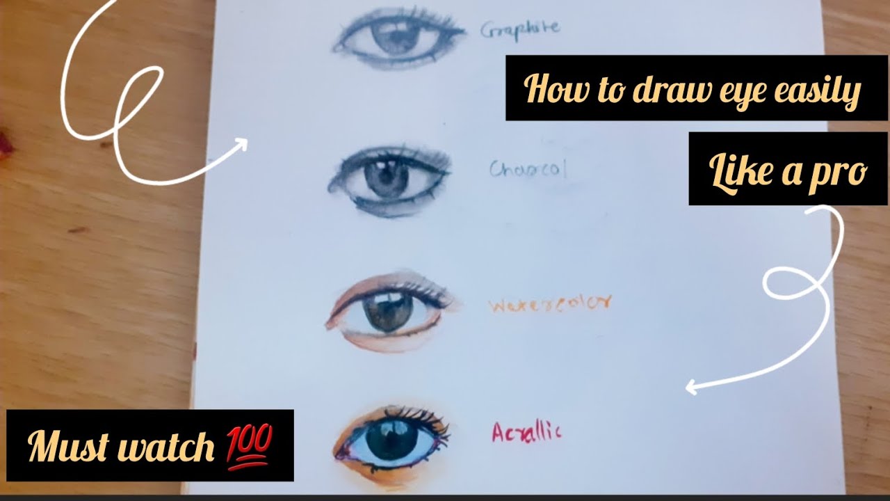How to draw realistic eyes #art #drawing #drawingtutorial @ishwaridrawing7933