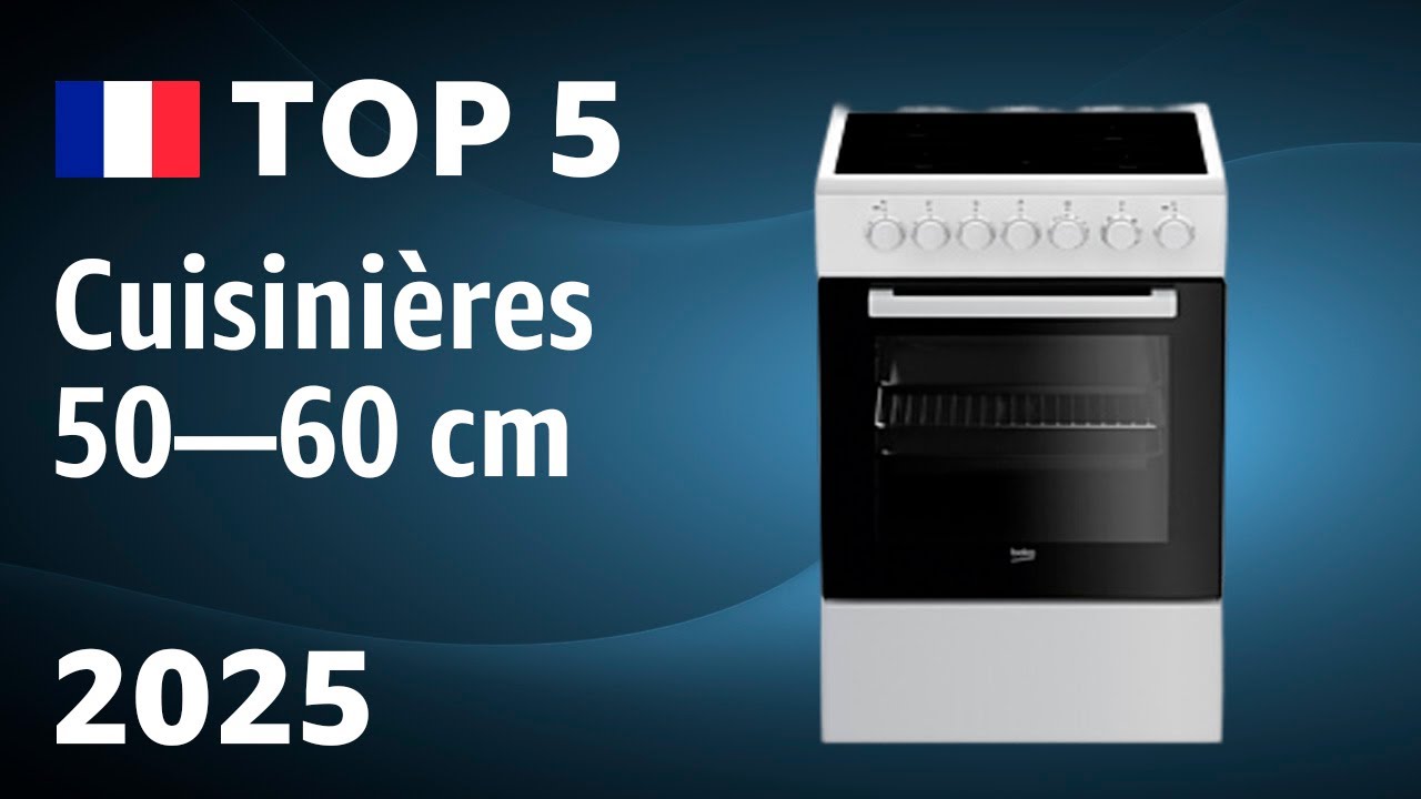 TOP&mdash;5. Meilleures cuisini&egrave;res 50&mdash;60 cm (vitroc&eacute;ramique, gaz, induction). Test & Comparatif 2025