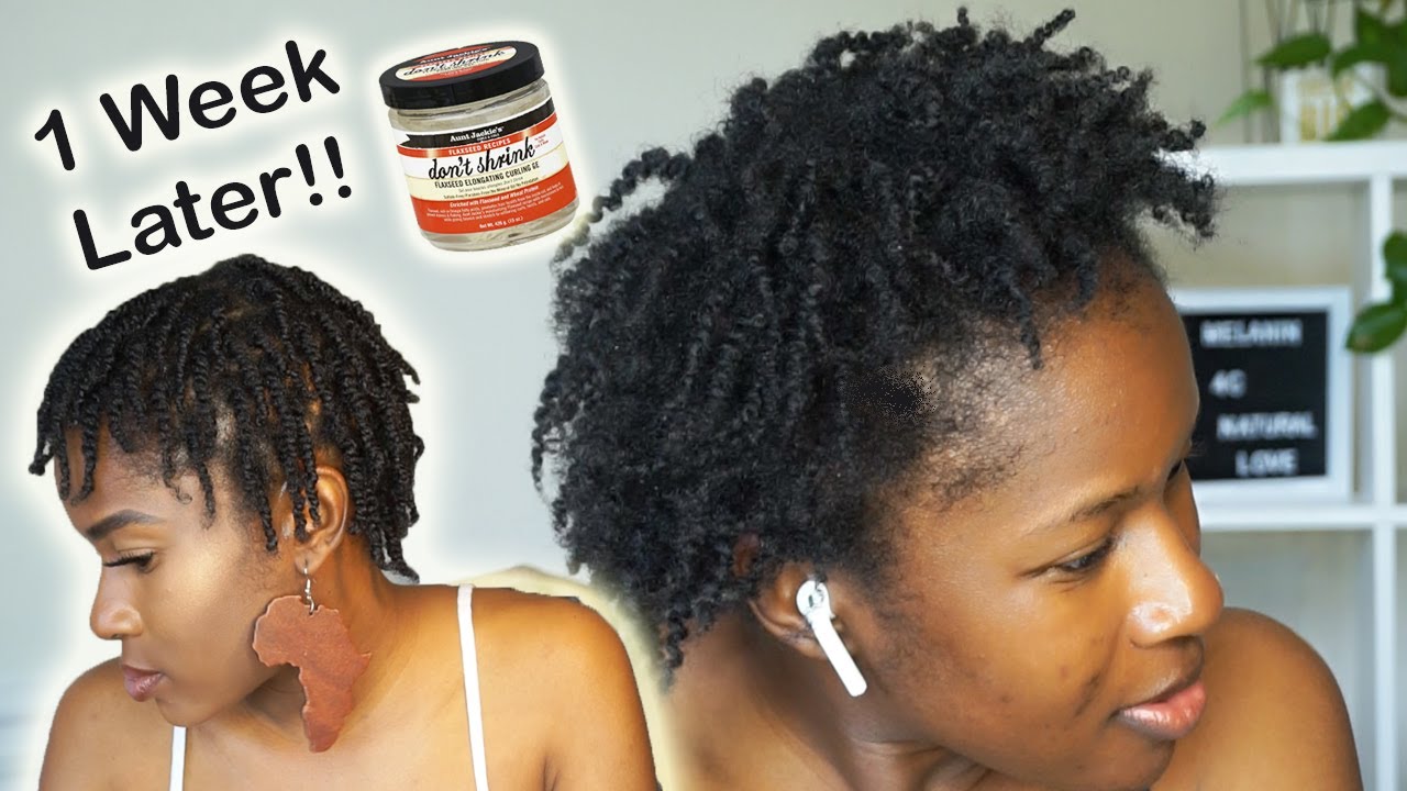 Taking Out Mini Twist One Week Later On Short 4C Natural Hair!!! SHOCKING RESULTS!!!