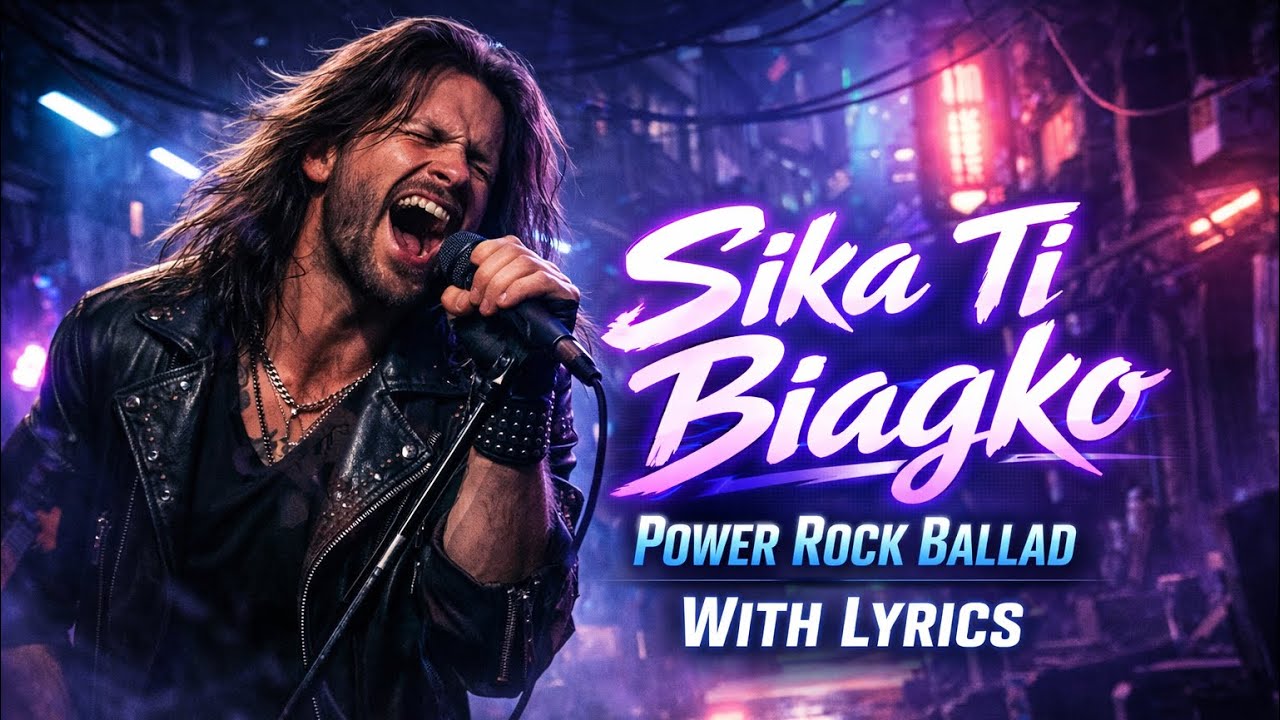Sika Ti Biagko | Ilocano x English Power Rock Ballad (With Lyrics)