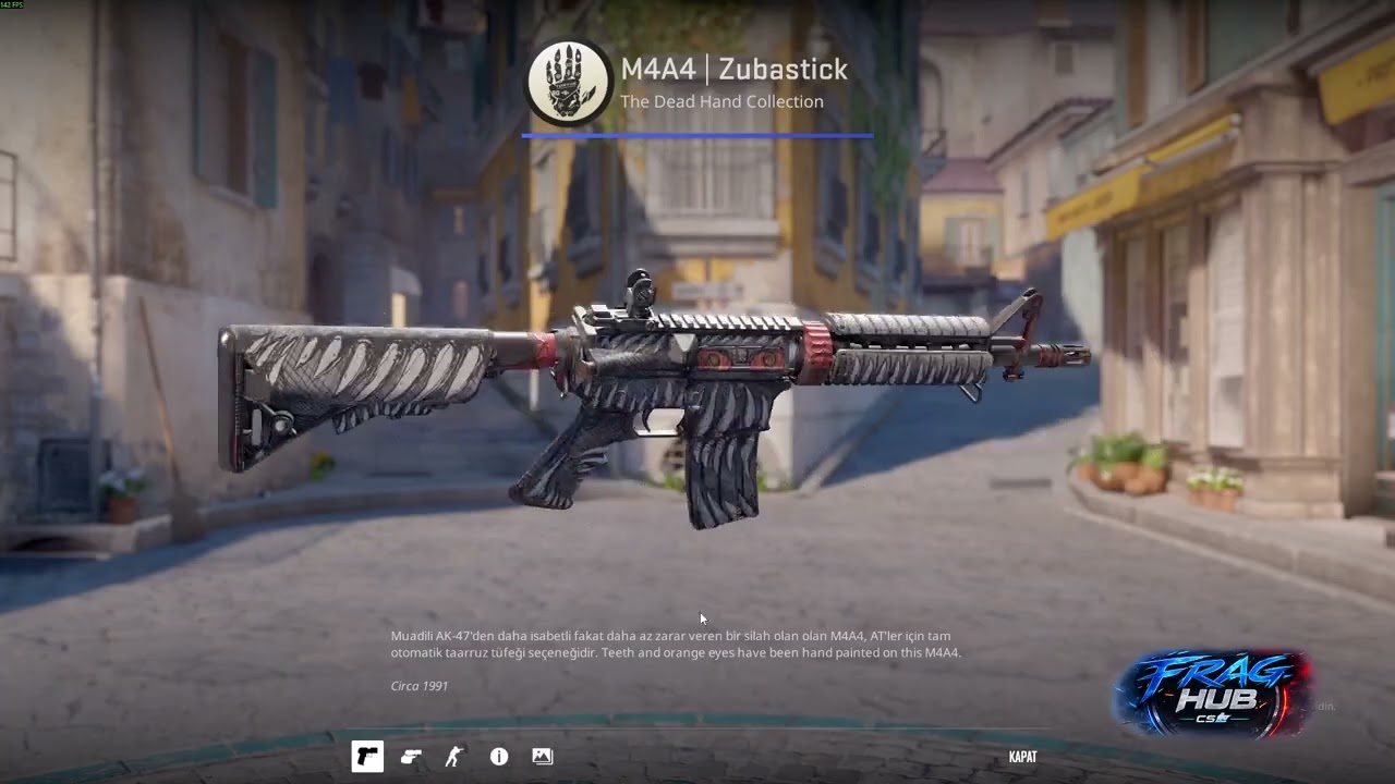 NEW M4A4 Zubastick Showcase 🔥 | CS2 Skin Showcase