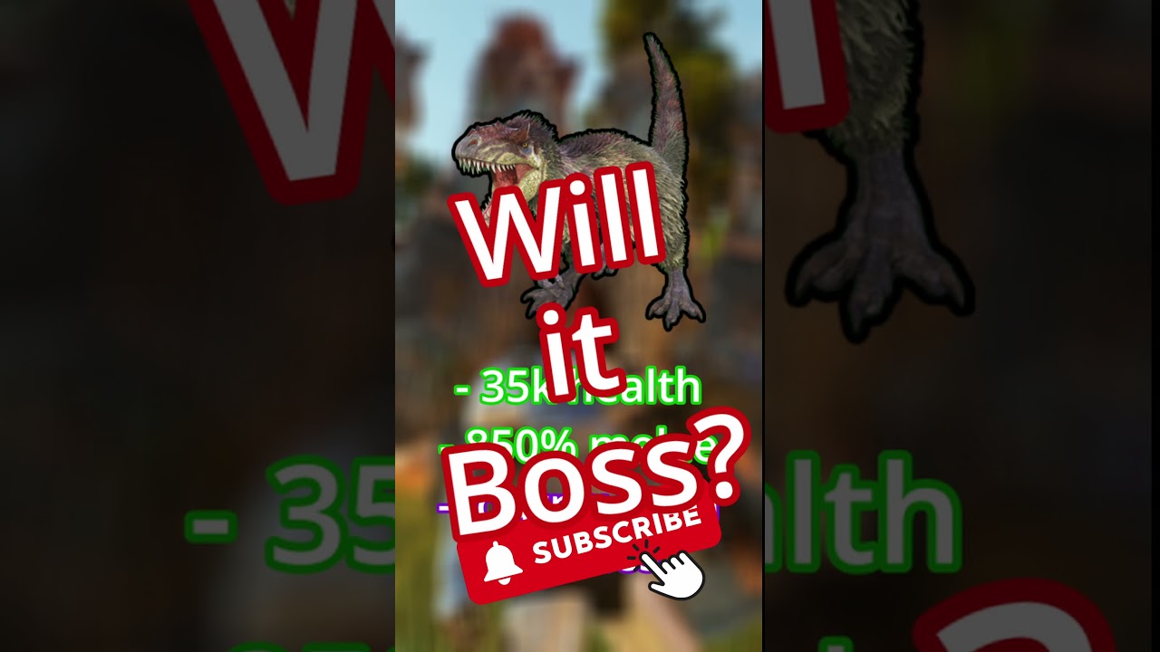 Will it Boss?: THE YUTYRANNUS #arkascended #arkbossfight
