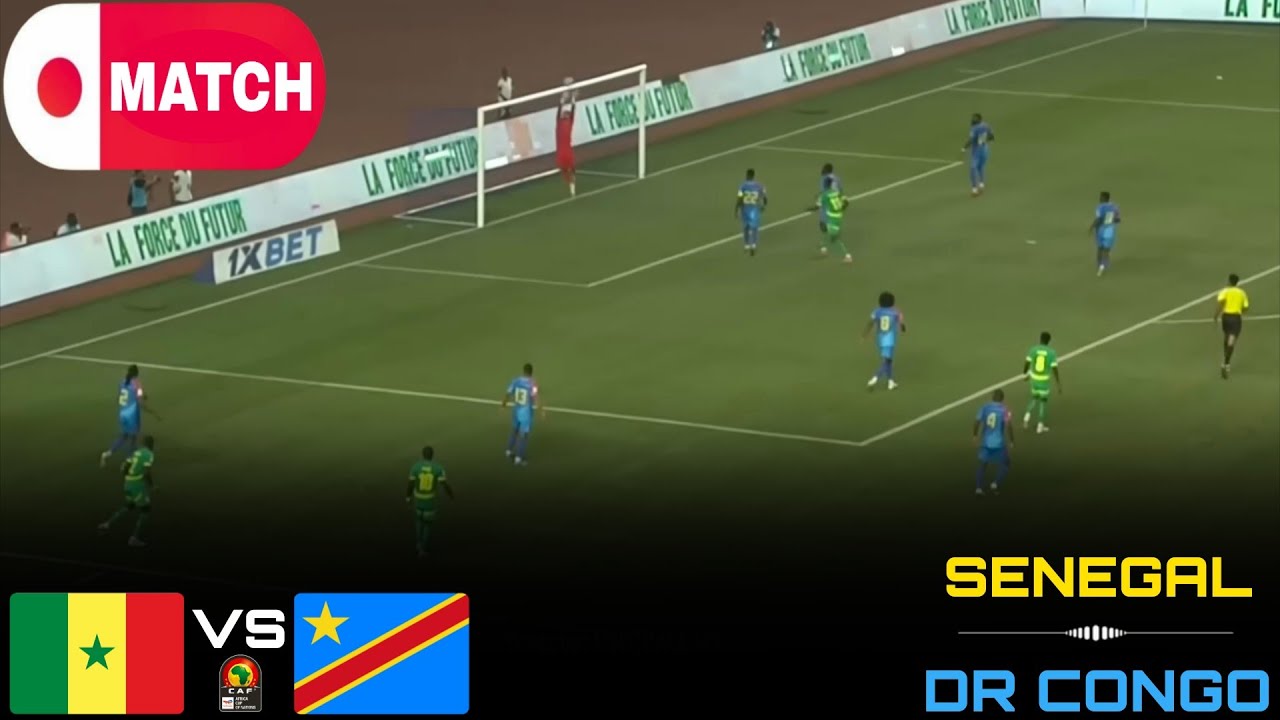 LIVE : Senegal vs DR Congo Live Stream / Africa Cup of Nations Match - 2025