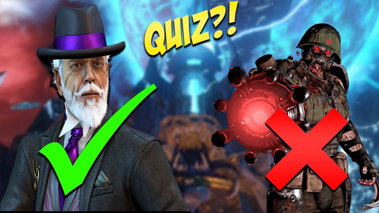 Are You Good At Zombies? QUIZ (Call of Duty Black Ops 3, BO1, BO2, WAW Zombies)