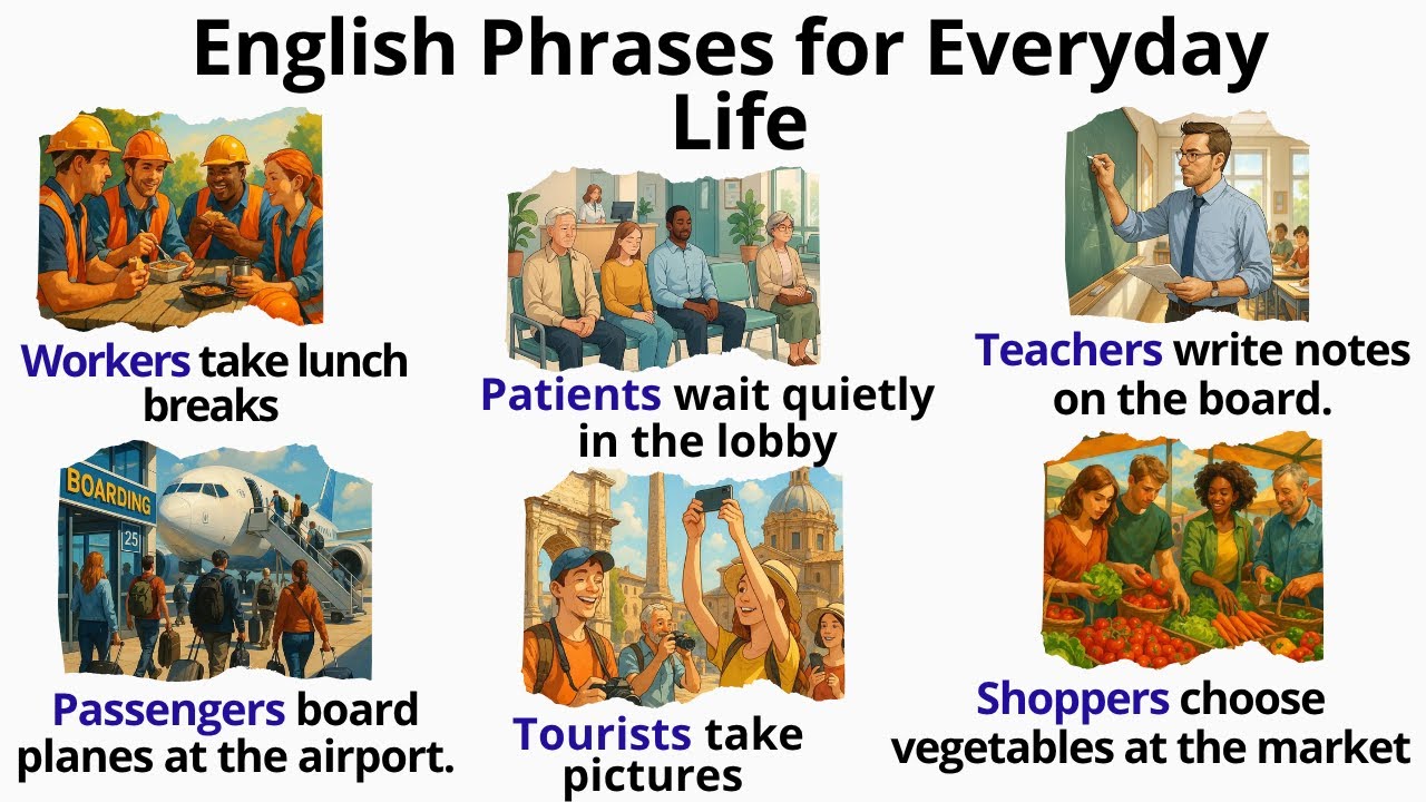 Frases en Inglés para la Vida Diaria – Traducción Solo en Audio