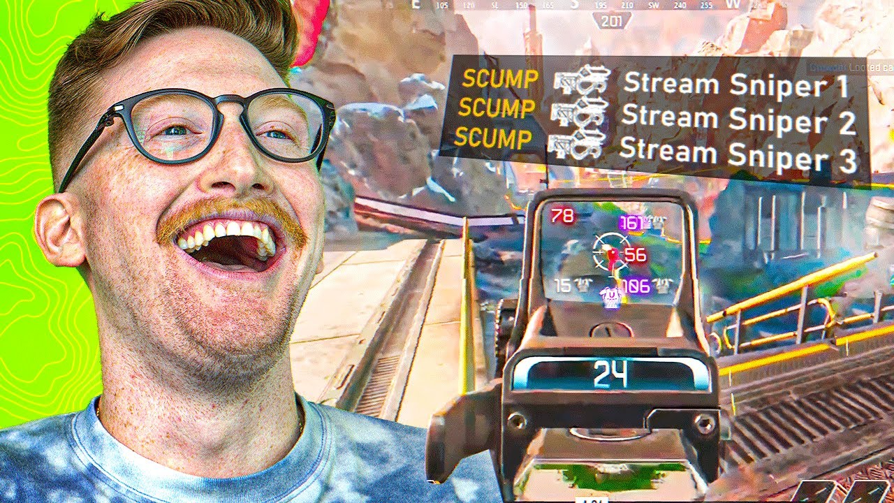 SCUMP VS STREAM SNIPERS!!