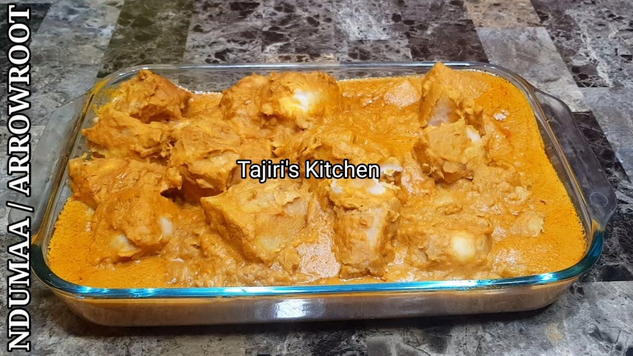 Nduma /Magimbi /Arrow Root / Taro Root Recipe /Mapishi Matamu ya Nduma/ Tajiri's Kitchen